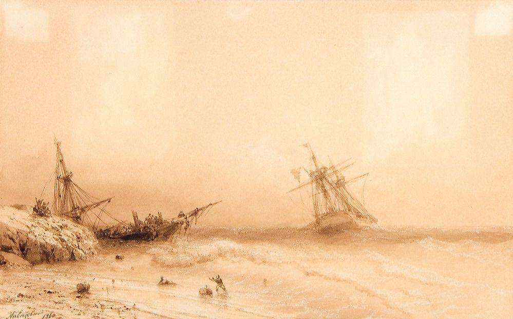 Море. 1860 - Айвазовский Иван Константинович