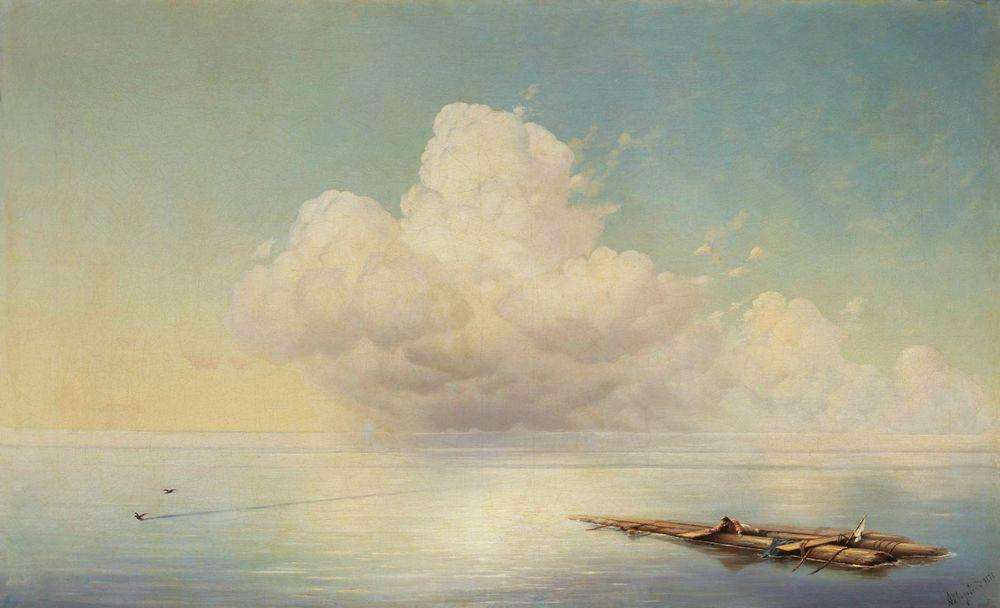 Облако над тихим морем. 1877 - Айвазовский Иван Константинович