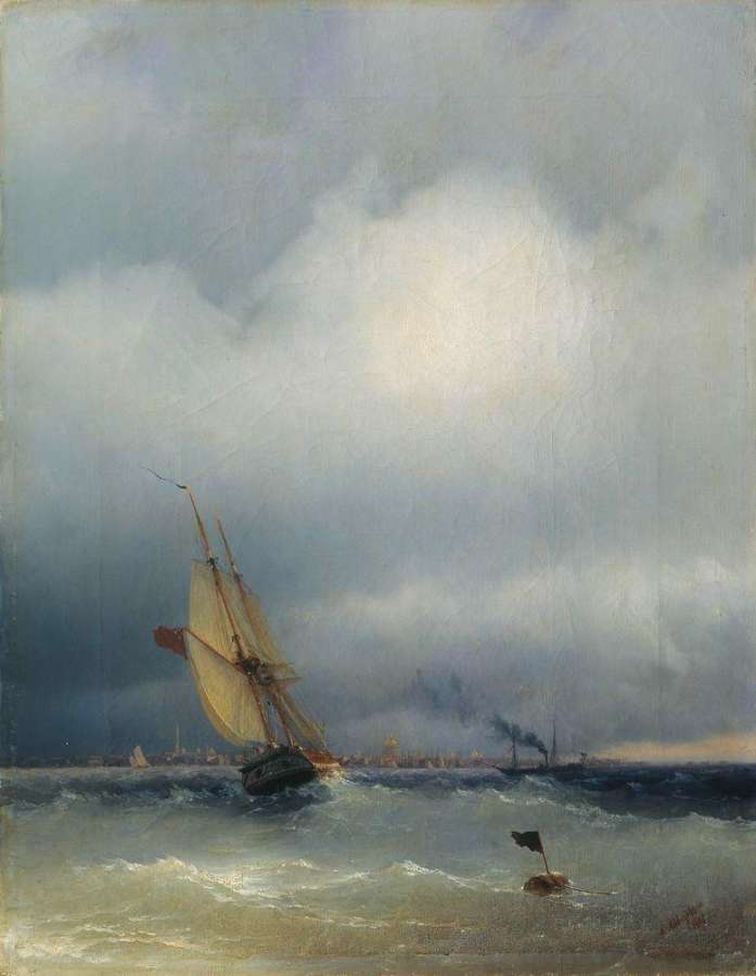 Финский залив. 1848 - Айвазовский Иван Константинович