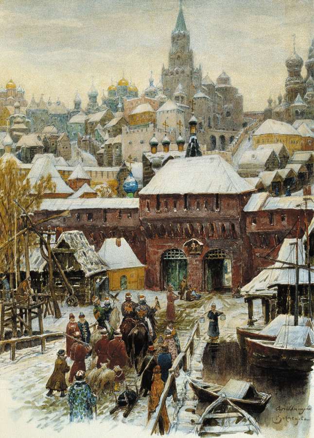 Moskva.Konec.XVII.veka -   