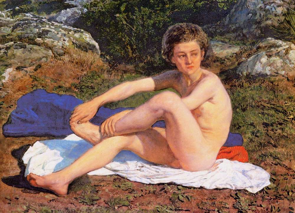 Ivanov Alexander Naked boy Sun -   