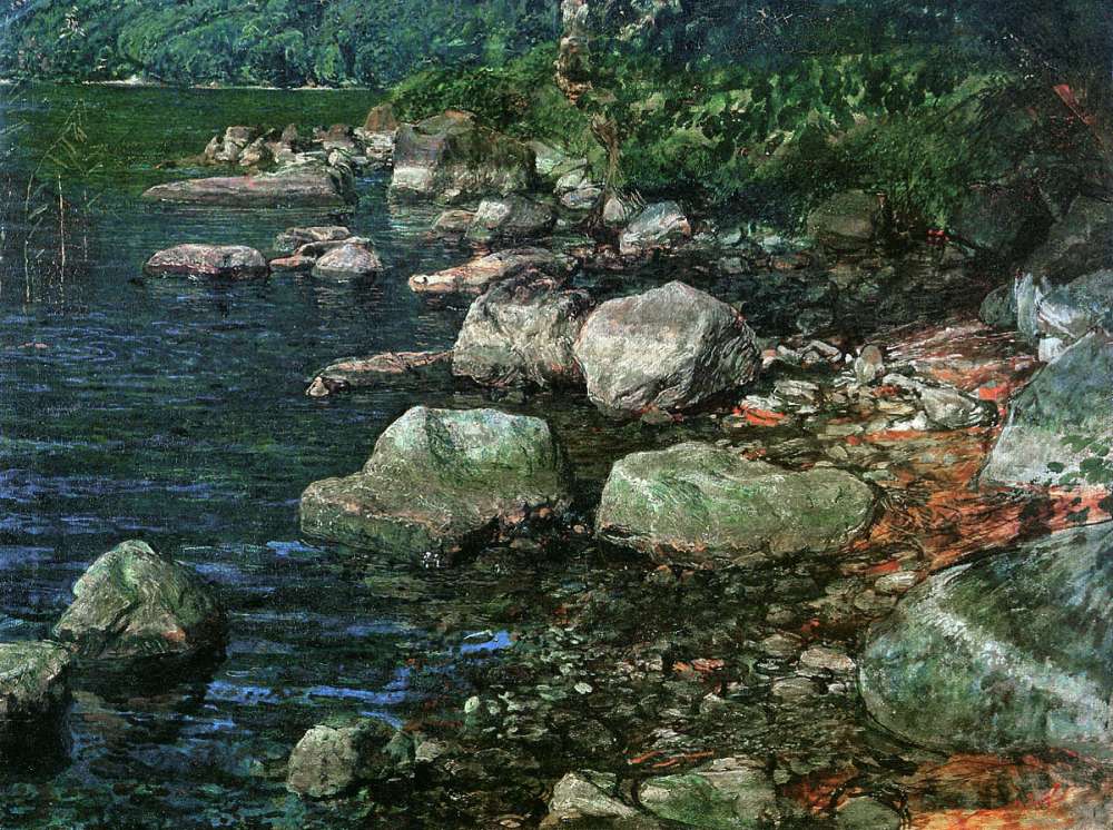 Ivanov Alexander Water and stones by a monastry Sun -   
