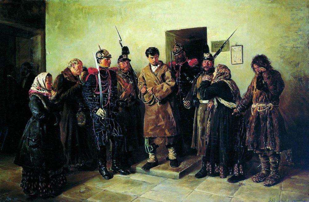 Осужденный. 1879 - Маковский Владимир Егорович