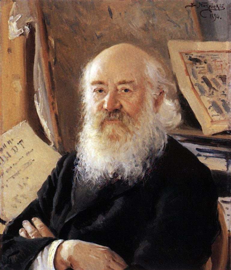 Портрет Д.А.Ровинского. 1894 - Маковский Владимир Егорович