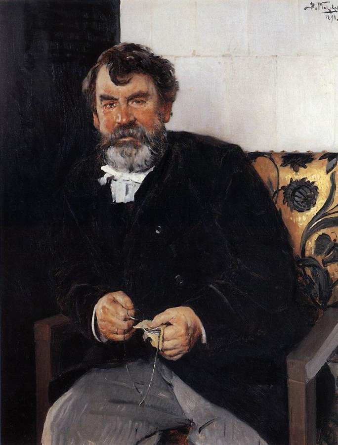 Портрет Е.С.Сорокина. 1891 - Маковский Владимир Егорович
