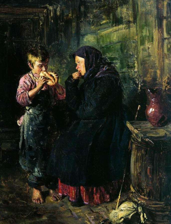 Свидание. 1883 - Маковский Владимир Егорович