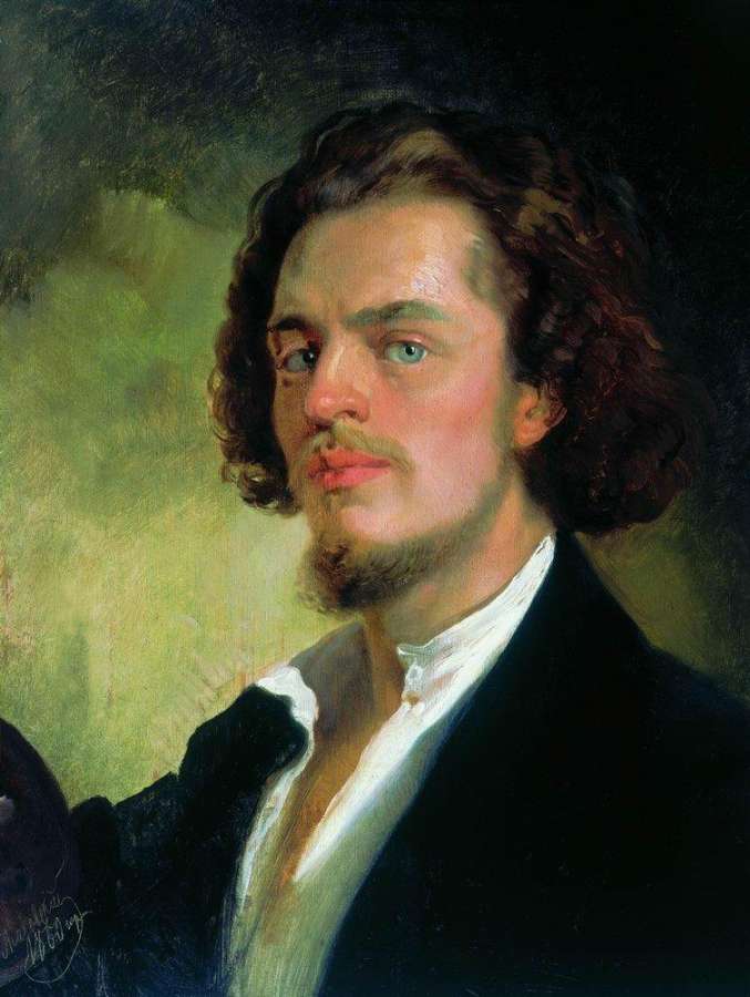Автопортрет. 1860 - Маковский Константин Егорович