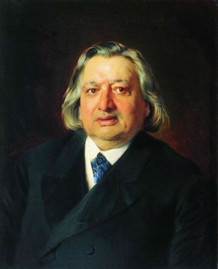 Портрет оперного артиста О.А.Петрова. 1871 - Маковский Константин Егорович