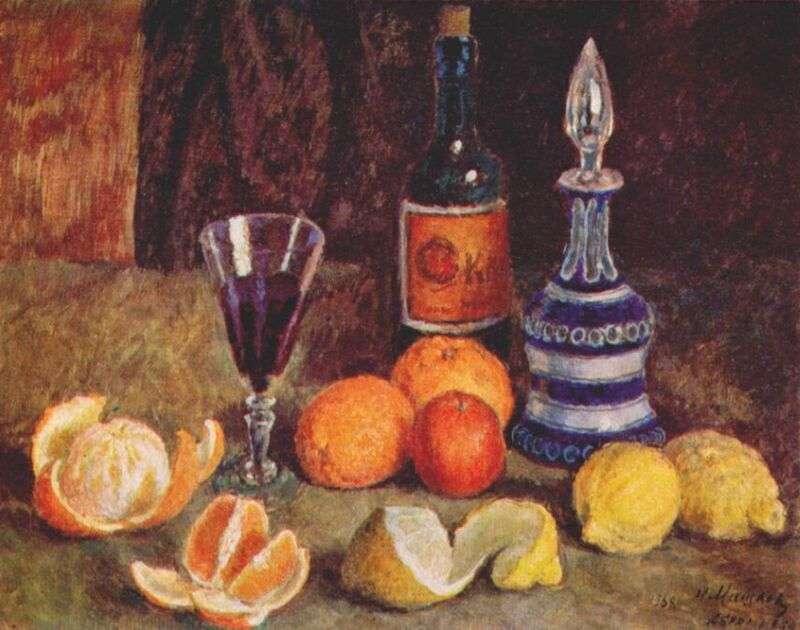 mashkov_still_life_(oranges_lemons_and_wine)_1938 -   (1881-1944)