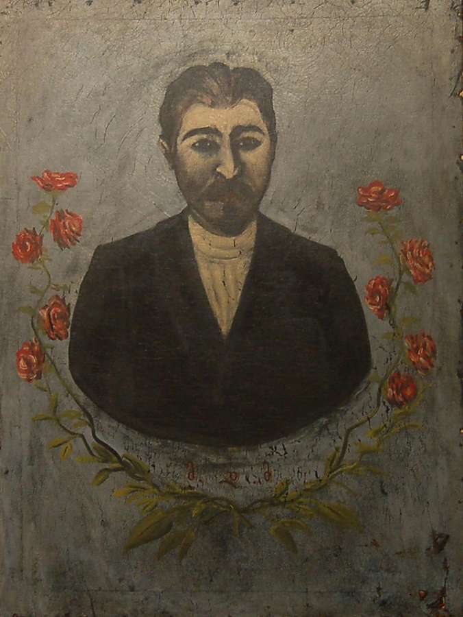 Портрет железнодорожника (Миша Мехетели). - Пиросманашвили Николай Асланович
