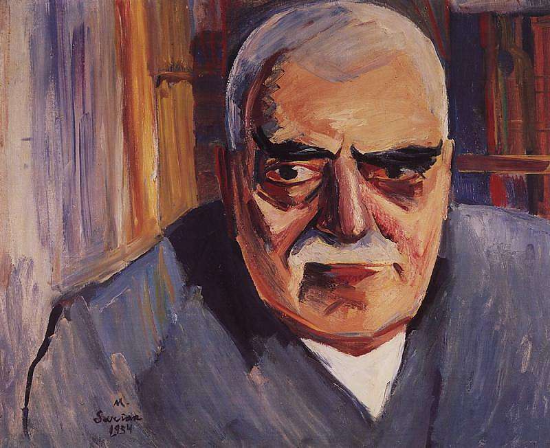 1934 Портрет архитектора Тороса Тораманяна. Ереван - Сарьян Мартирос Сергеевич