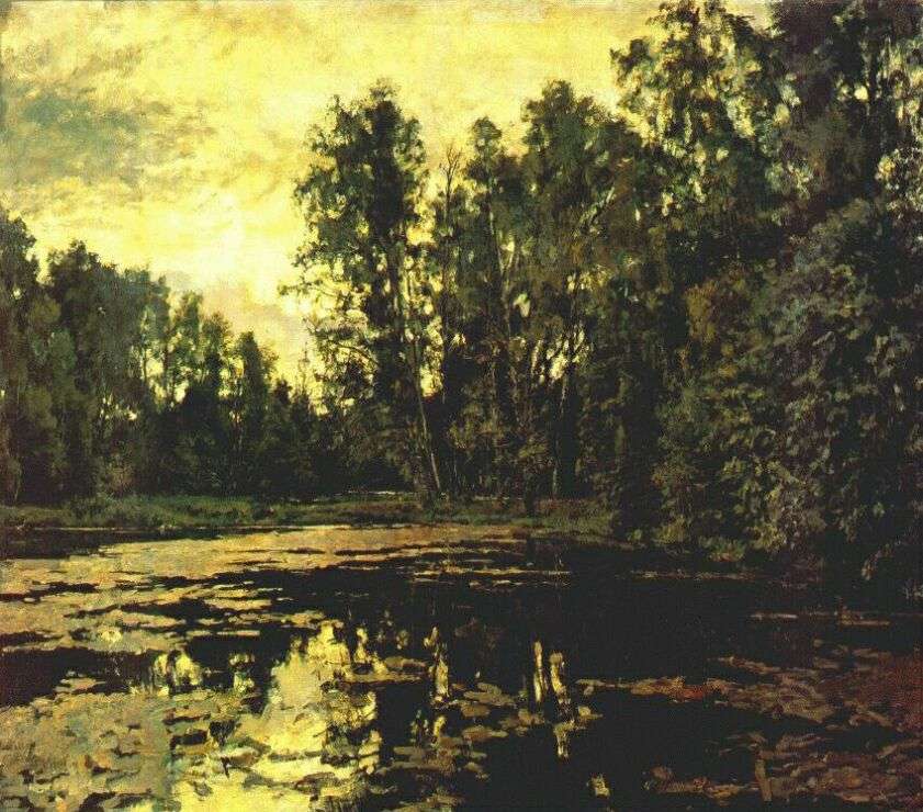serov_overgrown_pond_domotkanovo_1888 -   