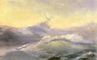 Бодрящая волна.1890 - Айвазовский