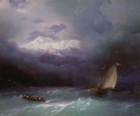 Бурное море. 1868 - Айвазовский
