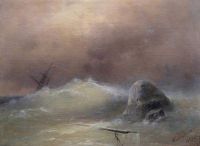 Бурное море. 1887 - Айвазовский