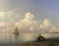 Вечер на море. 1871 - Айвазовский