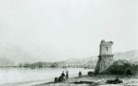 Генуэзская башня. 1845 - Айвазовский