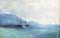 Корабли в тихую погоду. 1864 - Айвазовский