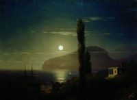 Лунная ночь в Крыму. 1859 - Айвазовский