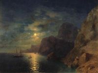 Море ночью. 1861 - Айвазовский