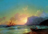 Море. Коктебель. 1853 - Айвазовский