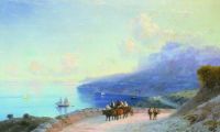 Морской берег (Крымское побережье у Ай-Петри). 1890 - Айвазовский