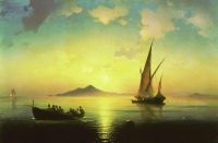 Неаполитанский залив. 1841 - Айвазовский