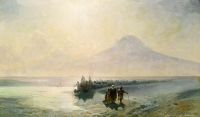 Сошествие Ноя с горы Арарат. 1889 - Айвазовский
