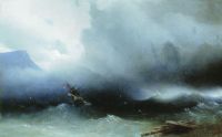 Ураган на море. 1850 - Айвазовский