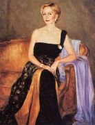 Portrait of Mme Anne Lemire, De - 