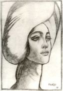 Портрет мадам Т. 1918 - Бакст