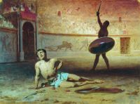 Умирающий гладиатор. 1856 - Бронников
