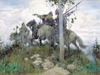 Богатыри на конях. 1896 - Васнецов