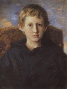 Портрет Бориса Васнецова, сына художника. 1889 - Васнецов