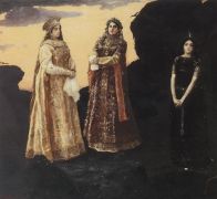 Три царевны подземного царства. 1879-1881 - Васнецов