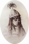 Киргизская девушка - Верещагин