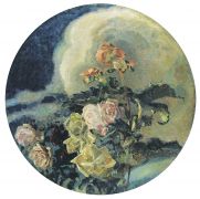 Жёлтые розы. 1894. Холст, масло - Врубель