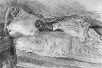 Кровать. 1904-1905 - Врубель