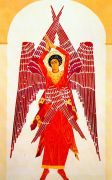 goncharova_liturgy_six-winged-seraph_1914 - 
