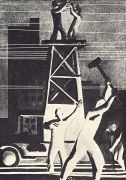 1929 Ночной ремонт трамвайной сети. Журн. 