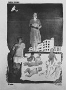 1929 Рабочая окраина. На солнце. Илл. из ж. «Даешь» (1929. № 4) - Дейнека