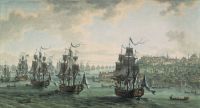 Российская эскадра под командованием Ф.Ф. Ушакова, идущая Константинопольским проливом. 1799 - Иванов