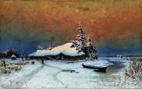 Зимний закат. 1887 - Клевер