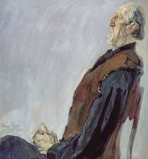Портрет М.К. Холмогорова. 1944, холст, масло, 106х100 см - Корин