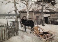 Зимой. 1894 - Коровин
