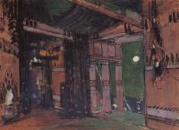 Комната Саламбо. 1909 - Коровин