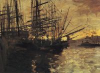 Корабли. Марсель. 1890-е - Коровин