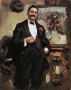 Портрет венгерского художника Йожефа Рипль-Ронаи. 1912 - Коровин