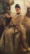 Портрет С.Н.Голицыной. 1886 - Коровин