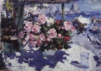 Розы. 1912 - Коровин